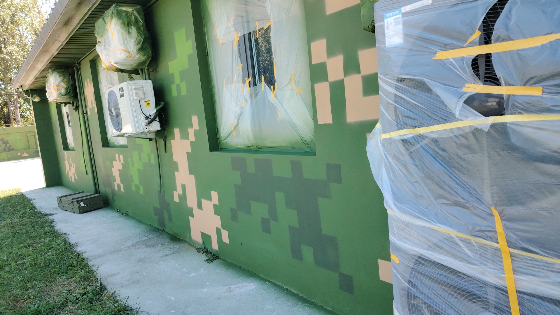 镇江外墙迷彩漆施工多少钱 伪装迷彩漆